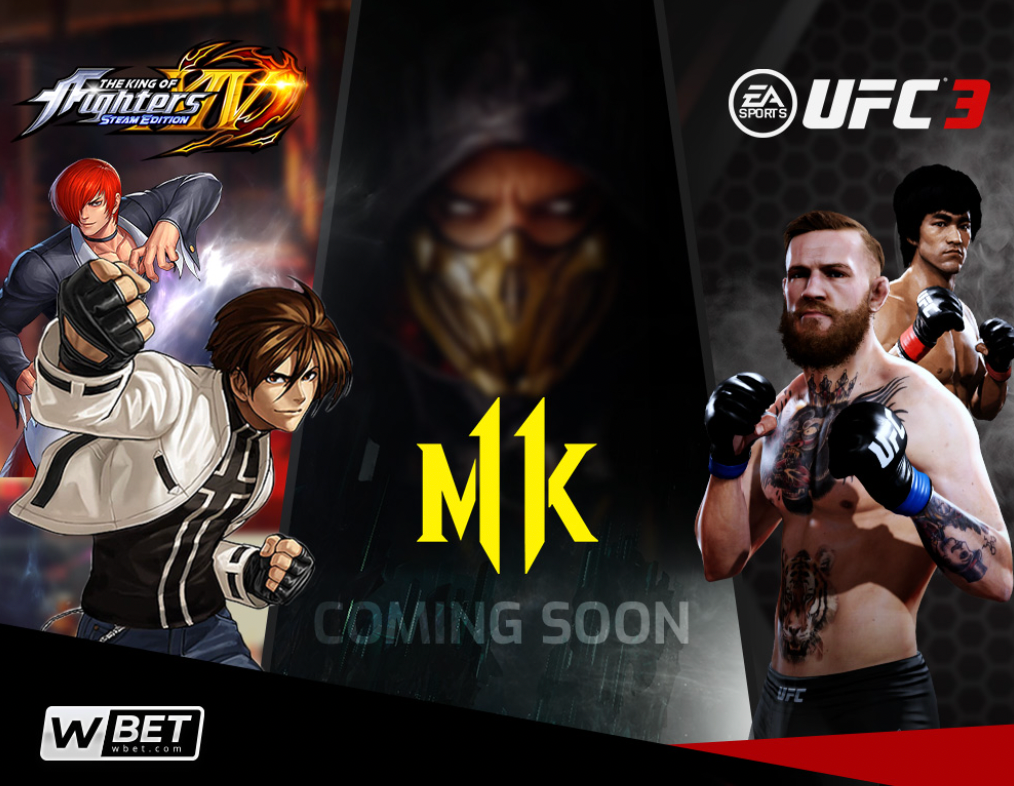 The e-Fight Games provided by our vendor partner WBet - Gamingsoft