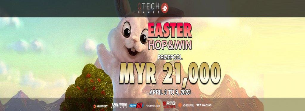 乐游国际 2023 年 4 月活动回顾 1 QT Easter.HopWin.1920x700